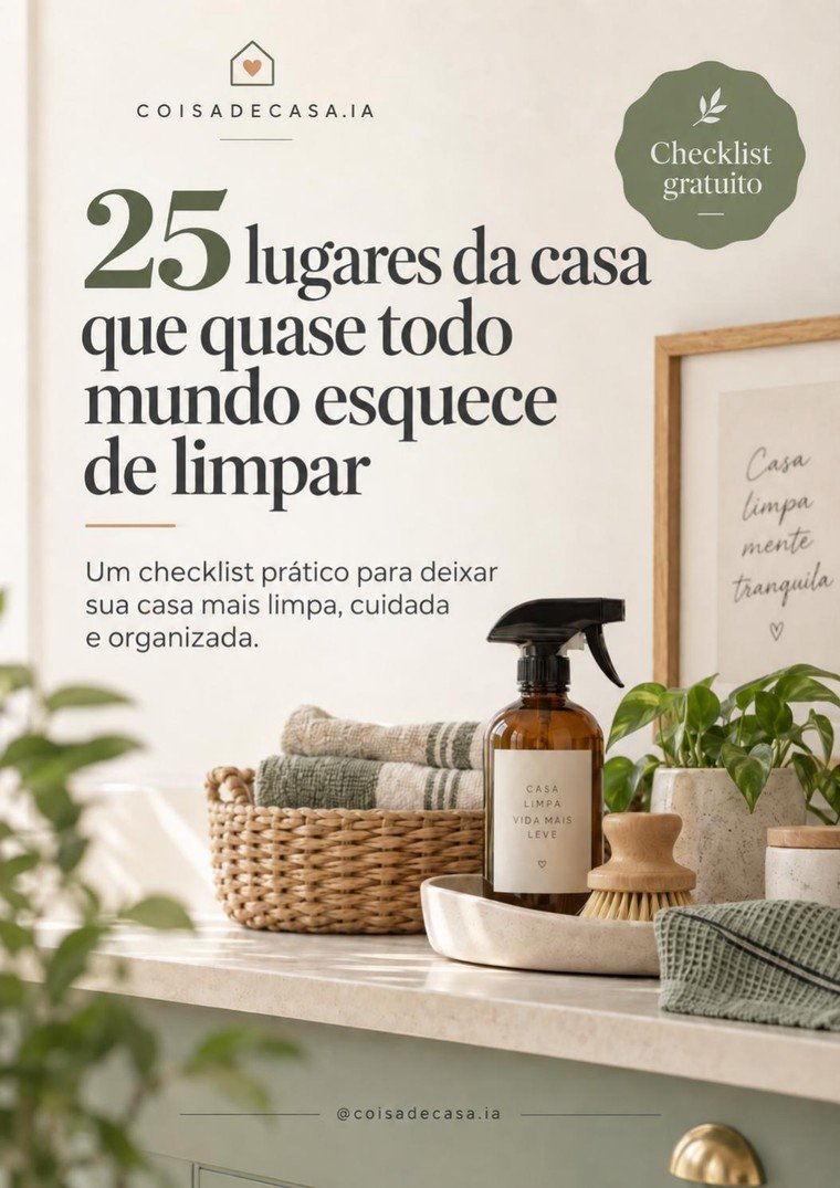 Capa do checklist gratuito 25 lugares da casa que quase todo mundo esquece de limpar